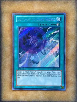 Yugioh Gateway to Dark World LCJW-EN250 Secret Rare 1st Ed NM - Image 1