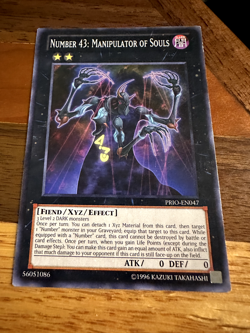 Number 43: Manipulator of Souls PRIO-EN047 Unlimited Edition Common LP + BONUS - Image 3