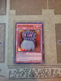 YUGIOH TCG EDGE IMP SABRES FUEN-EN018 SUPER 1ST EDITION NM - Image 3