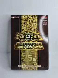Yu-GI-Oh Quarter Century BONANZA Box Trading Card Game TCG - NEW Factory SEALED - Image 2