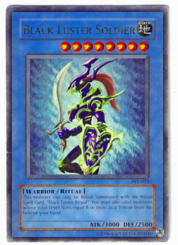 Black Luster Soldier Unlimited SYE-024 Ultra Rare Yu-Gi-Oh Card Near Mint NM - Image 2
