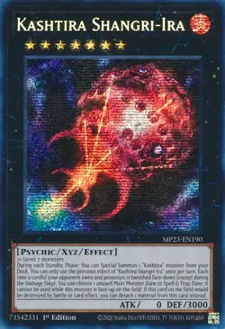 Kashtira Shangri-Ira - MP23-EN190 -  Prismatic Secret Rare  1st Edition - Yugioh - Image 1