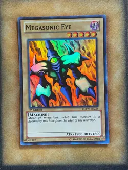 Yugioh Megasonic Eye LCYW-EN224 Super Rare 1st Ed LP - Image 2