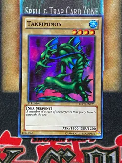 Yugioh Takriminos LCYW-EN223 Super Rare 1st Ed LP - Image 1