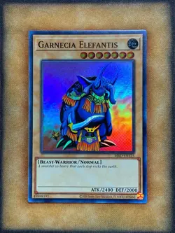 Yugioh Garnecia Elefantis MRD-EN125 Super Rare 25th Anniversary NM - Image 1