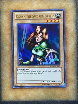 Yugioh Kanan the Swordmistress LCYW-EN228 Ultra Rare NM - Image 1