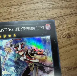 Yugioh Maestroke the Symphony Djinn YS12-EN043 Super Rare 1st Edition MP - Image 2