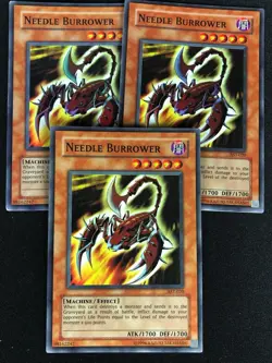 YUGIOH NEEDLE BURROWER AST-020 SUPER X3(MP) - Image 2