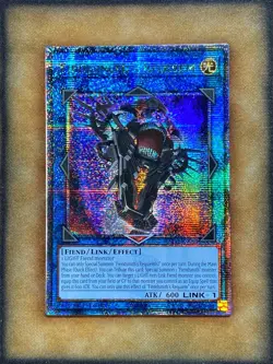 Yugioh Fiendsmith's Requiem INFO-EN046 Quarter Century Rare 1st Ed NM - Image 1