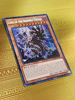 LORD OF THE HEAVENLY PRISON MP22-EN205 Secret Rare 1st Edition NM Yu-Gi-Oh - Image 4