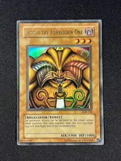 Yu-Gi-Oh! Exodia the Forbidden One LOB-124 Original Print - Image 1