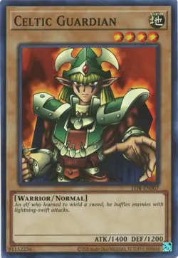 Yu-Gi-Oh! Celtic Guardian LOB-EN007 Super Rare 25th Anniversary - Image 2