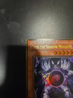 | Yugioh Caius the Shadow Monarch GLD2-EN033  Gold Series 2009  NM- ðŸ”¥ | - Image 3