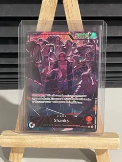 Shanks (English Version 2nd Anniversary Set) OP09-001 One Piece Promotiona Card - Image 1