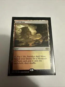 Magic: The Gathering Arid Mesa Land Card - Image 1