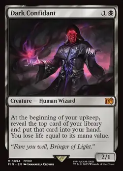 1x - Dark Confidant - Final Fantasy - NM MTG - Image 1