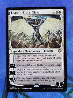 1x Elspeth, Storm Slayer, NM, Tarkir: Dragonstorm (TDM), Magic Gathering, MtG - Image 1