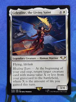 1x Celestine, the Living Saint, NM, Warhammer 40K, Magic: the Gathering, MtG - Image 1