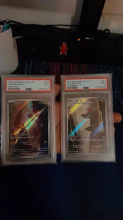 SEQUENTIAL PSA 9 CHARMANDER 168 CHARMELEON 169 JAPANESE 151 ART RARE POKEMON - Image 1