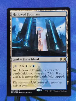1x Hallowed Fountain, NM, Ravnica Allegiance (RNA), Magic: the Gathering, MtG - Image 3