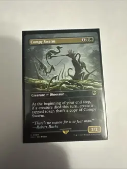 MTG-Compy Swarm (Borderless) Universes Beyond: Jurassic World Collection Regular - Image 1