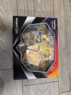 Pokemon TCG Meowth VMAX Special Collection Box 4 Booster - Image 1