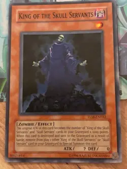 Yugioh 1x King of the Skull Servants TLM-EN032 Common Light Play - Image 1