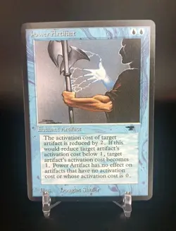 Custom Game Card-Power Artifact-Regular-LP Condition  - Image 1