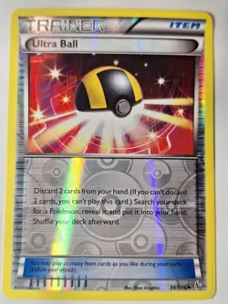 UItra Ball 99/106 Trainer XY Flashfire Reverse Pokemon Holo Foil Nice! - Image 1