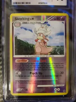CGC Gem Mint 10 2008 Slowking Great Encounters 28/106 Reverse Holo Pokémon Card - Image 7