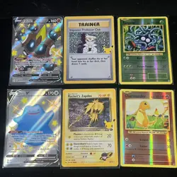 Pokemon PTCG  promotional cards combination of 6 - Image 1