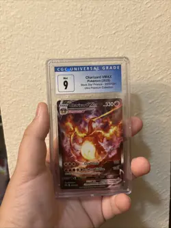 Pokemon Black Star Promo SWSH261 Charizard VMAX Ultra Premium Holo CGC 9 MINT - Image 1