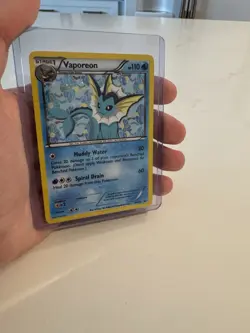 Pokemon TCG Vaporeon BW89 Black and White Promo Card Rare MP - Image 5