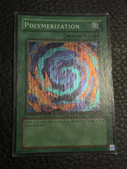 Yugioh Polymerization LOB-059 Wavy Unlimited 2002 - Image 2