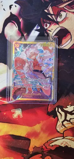 Monkey.D.Luffy OP05-119 SEC Secret Rare One Piece Card Game OP05 - Image 3