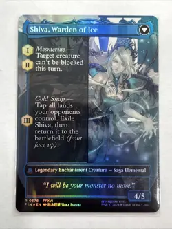 Jill, Shiva's Dominant (Borderless) -Foil Near Mint MTG - Image 2