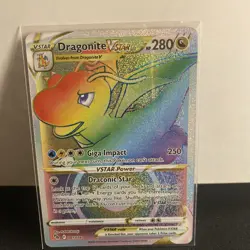 Dragonite Vstar Pokemon Go 081/078 Holo Secret Rare- Pokemon TCG - Image 1