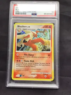 Pokemon Cards: Great Encounters Rare Holo: Blaziken 1/106 PSA 10 - Image 2