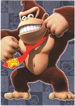 Super Mario Card TCG - 171 - Donkey Kong - Silver Card (foil) - Image 1
