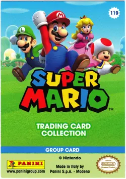 Super Mario Card TCG - 119 - Peach & Daisy - Group Card - Near Mint / EX+ - Image 6