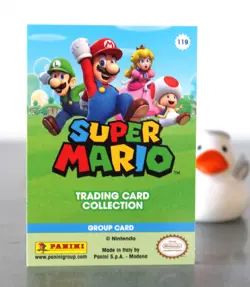Super Mario Card TCG - 119 - Peach & Daisy - Group Card - Near Mint / EX+ - Image 8