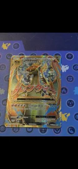 PokÃ©mon TCG XY Evolutions M Charizard EX Full Art Card 101/108 MP - Image 2