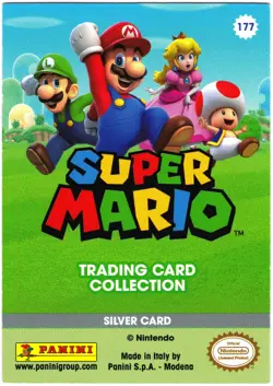 Super Mario Card TCG - 177 - Nabbit - Silver Card (Foil) - Image 2