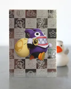 Super Mario Card TCG - 177 - Nabbit - Silver Card (Foil) - Image 3