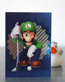 Super Mario Card TCG - 182 - Luigi Golf - Sport Card (foil) Near Mint - Image 3