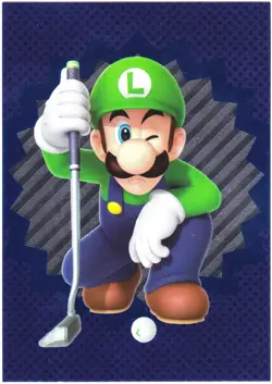 Super Mario Card TCG - 182 - Luigi Golf - Sport Card (foil) Near Mint - Image 5