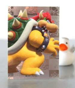 Super Mario card TCG - 173 - Bowser - Silver Card (foil) - Image 7
