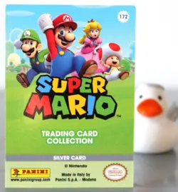 Super Mario card TCG - 172 - Diddy Kong - Silver Card - Near Mint / EX+ - Image 4