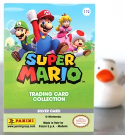 Super Mario card TCG - 172 - Diddy Kong - Silver Card - Near Mint / EX+ - Image 8