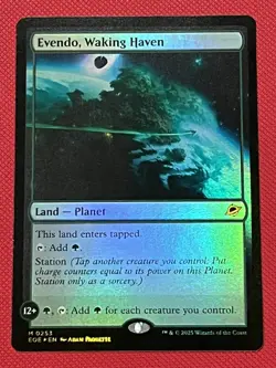MTG Evendo, Waking Haven Edge of Eternities Foil - Image 1
